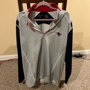 Antigua NE Patriots quarter zip XXL